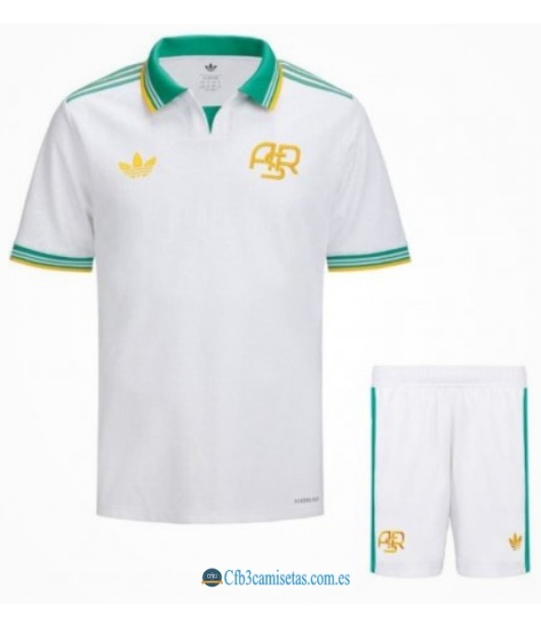 CFB3-Camisetas As roma 2a equipación 2025/26 - niÑos