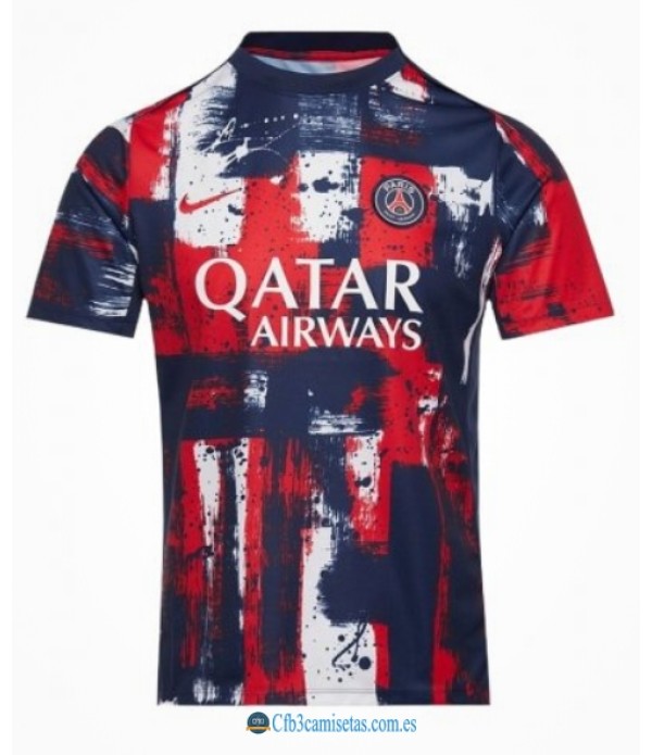 CFB3-Camisetas Camiseta pre-partido psg 2024/25