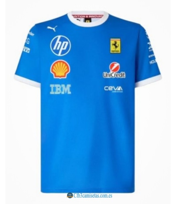 CFB3-Camisetas Camiseta scuderia ferrari hp monza 2025