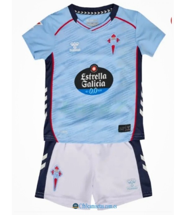 CFB3-Camisetas Celta 1a equipación 2025/26 - niÑos