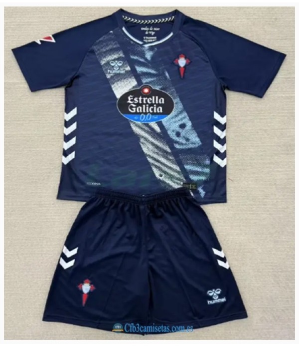 CFB3-Camisetas Celta 2a equipación 2025/26 - niÑos