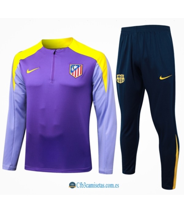 CFB3-Camisetas Chándal atlético madrid 2025/26 -purple