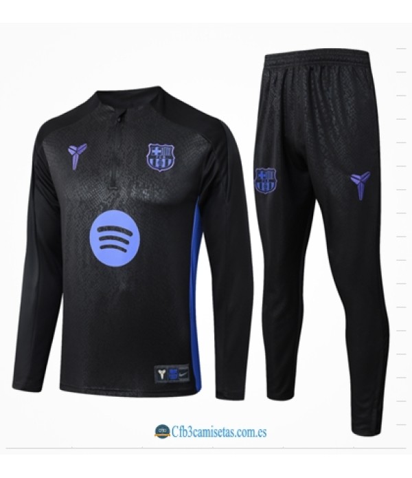 CFB3-Camisetas Chándal fc barcelona 2025/26 black