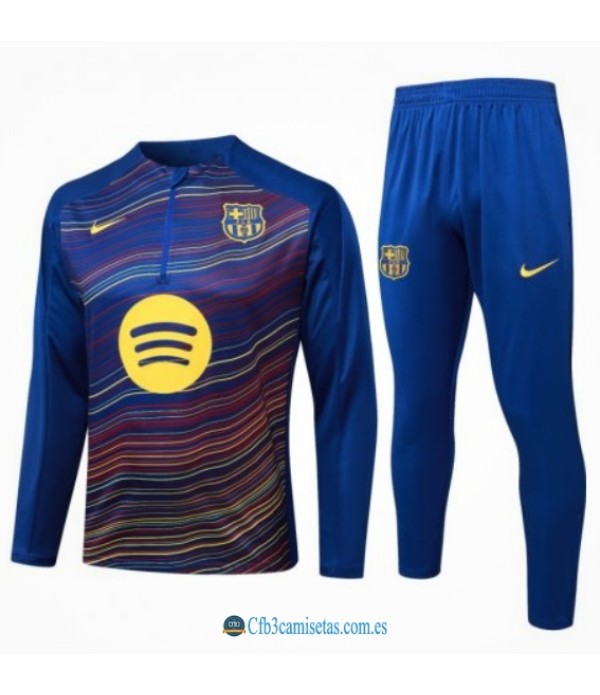CFB3-Camisetas Chándal fc barcelona 2025/26 -cailan cremallera half