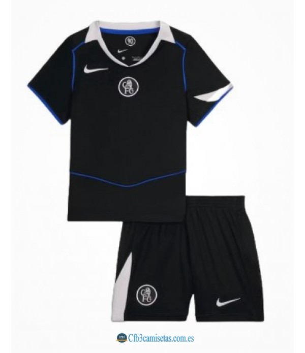 CFB3-Camisetas Chelsea 3a equipación 2025/26 - niÑos