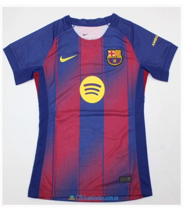 CFB3-Camisetas Fc barcelona 1a equipación 2025/26 - mujer