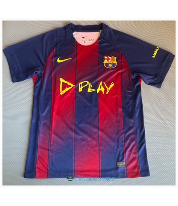 CFB3-Camisetas Fc barcelona 1a equipación 2025/26 play