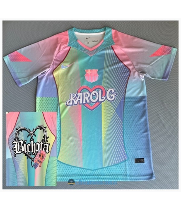 CFB3-Camisetas Fc barcelona especial x karolg 2025/26-green