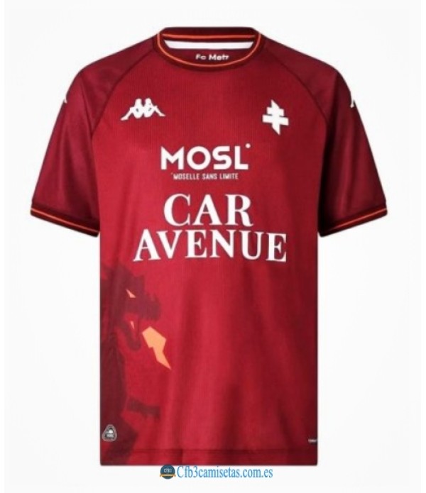 CFB3-Camisetas Fc metz 1a equipación 2025/26