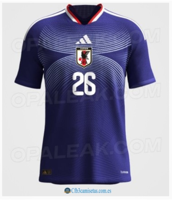 CFB3-Camisetas Japón 1a equipación 2026