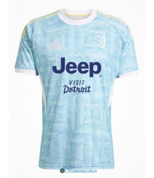 CFB3-Camisetas Juventus 2a equipación 2025/26