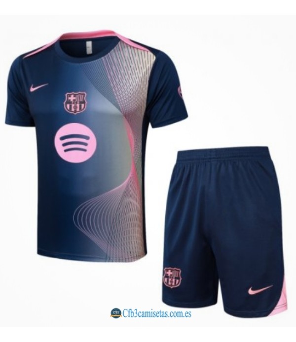 CFB3-Camisetas Kit entrenamiento fc barcelona 2025/26 pink