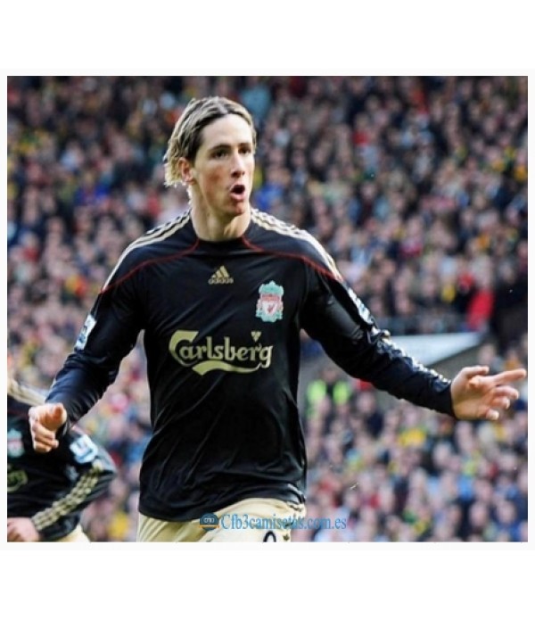 CFB3-Camisetas Liverpool 2a equipación 09/10 ml