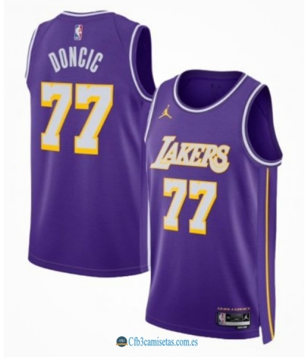 CFB3-Camisetas Luka doncic los angeles lakers 2025/26 - statement