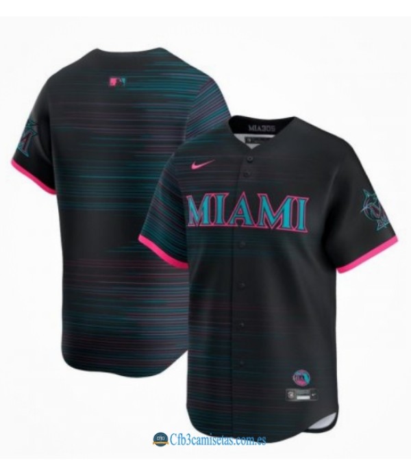 CFB3-Camisetas Miami marlins 2025 - city connect