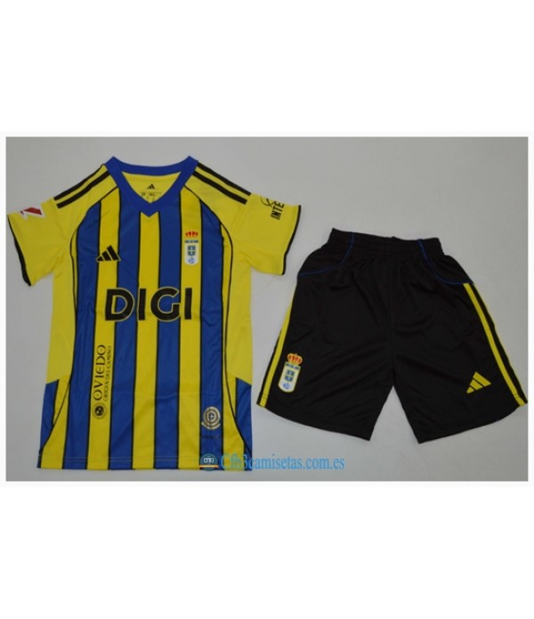 CFB3-Camisetas Oviedo 2a equipación 2025/26 - niÑos