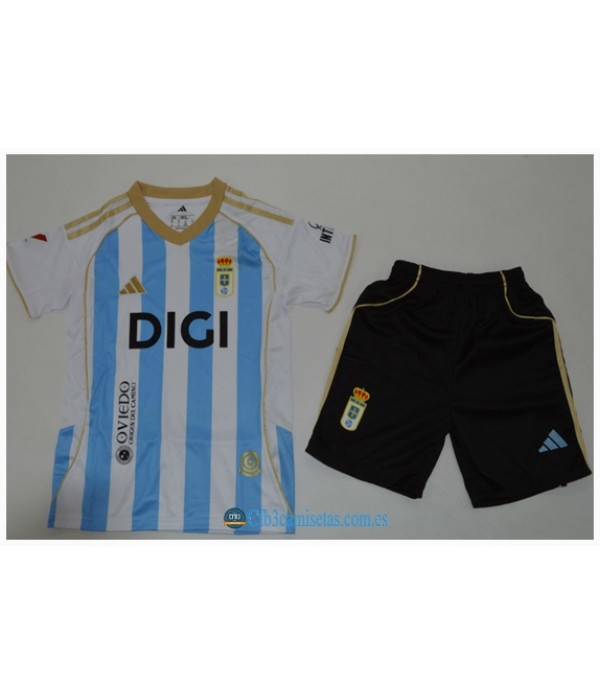 CFB3-Camisetas Oviedo 3a equipación 2025/26 - niÑos
