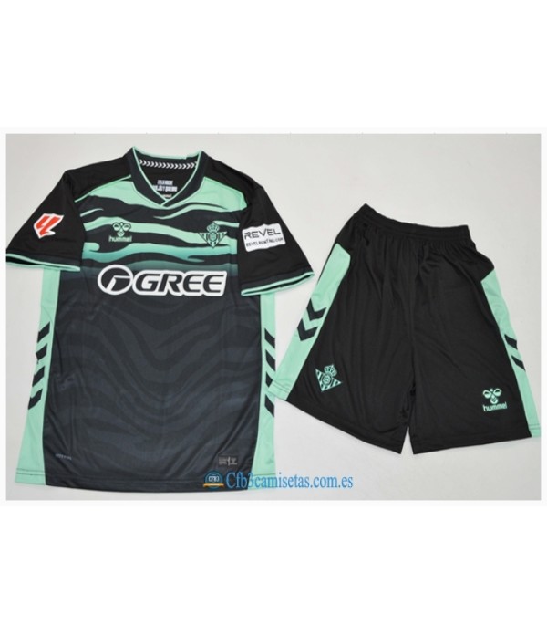 CFB3-Camisetas Real betis 3a equipación 2025/26 - niÑos
