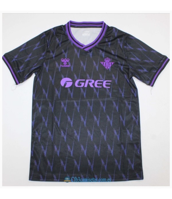 CFB3-Camisetas Real betis camiseta de entrenamiento 2025/26-black with purple