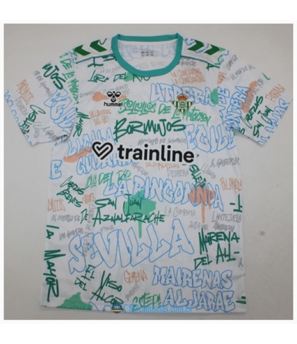 CFB3-Camisetas Real betis prematch equipación 2025/26