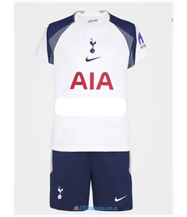 CFB3-Camisetas Tottenham hotspur 1a equipación 2025/26 - niÑos