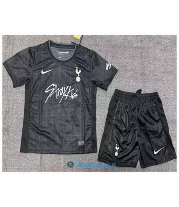CFB3-Camisetas Tottenham hotspur x stray kids 2a equipación 2025/26 - niÑos