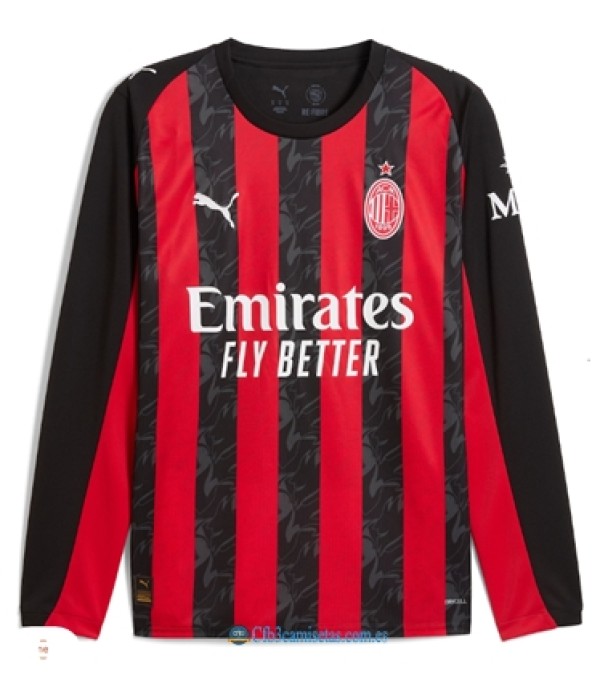 CFB3-Camisetas Ac milan 1a equipación 2025/26 ml