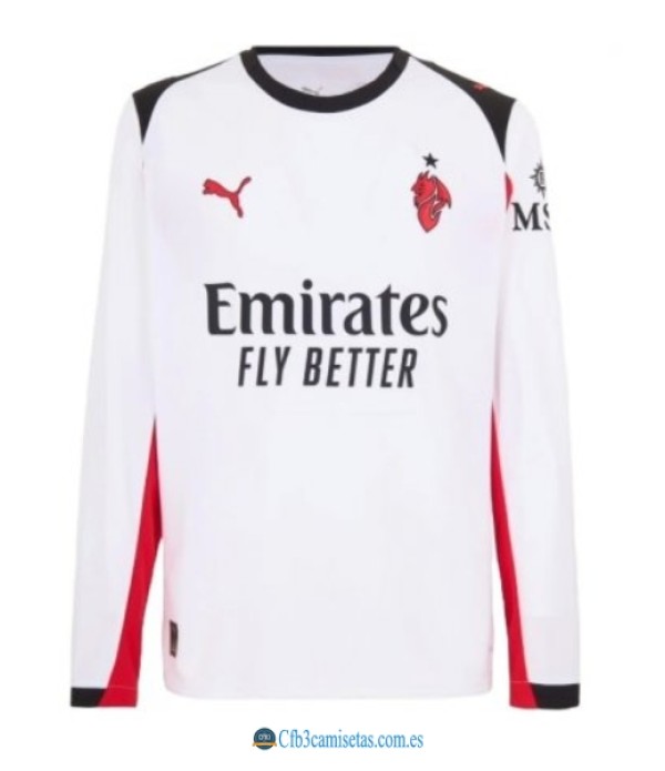 CFB3-Camisetas Ac milan 2a equipación 2025/26 ml