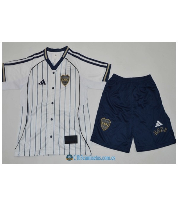 CFB3-Camisetas Boca juniors mlb equipación 2025/26 - niÑos