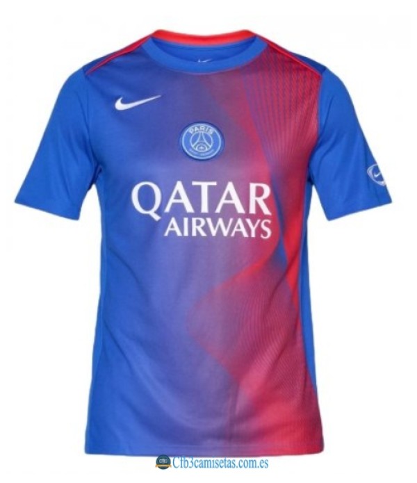 CFB3-Camisetas Camiseta pre-partido psg 2025/26
