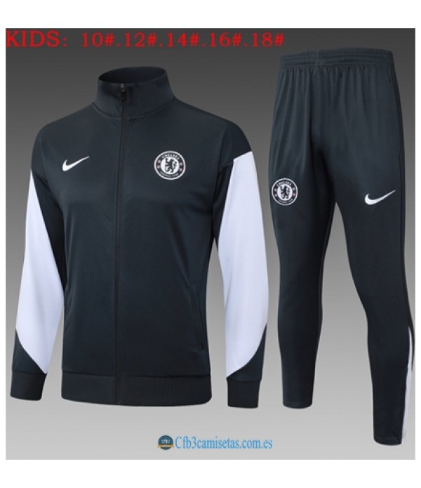 CFB3-Camisetas Chándal chelsea 2025/26 - niÑos