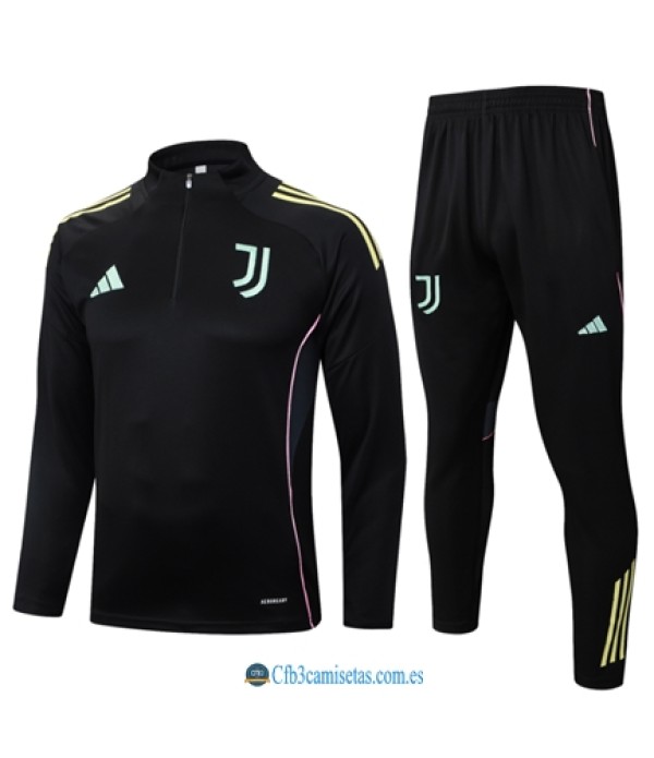 CFB3-Camisetas Chándal juventus 2025/26 half-zip version