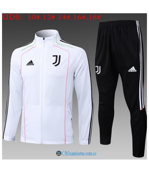 CFB3-Camisetas Chándal juventus 2025/26 white - niÑos