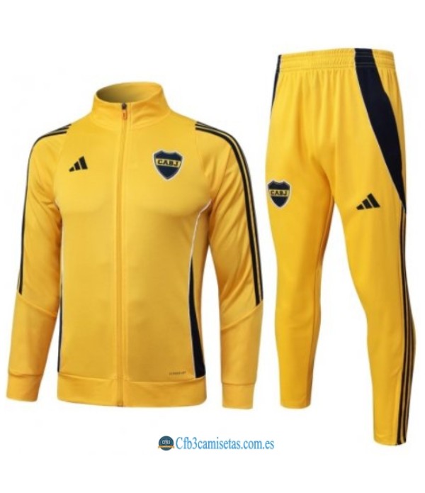 CFB3-Camisetas Chandal boca juniors 2025/26 yellow- long zip