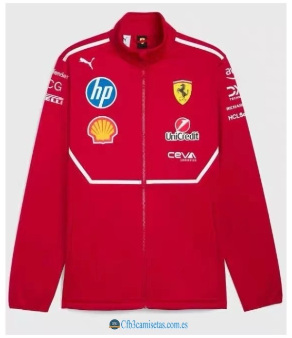 CFB3-Camisetas Chaqueta ferrari 2025