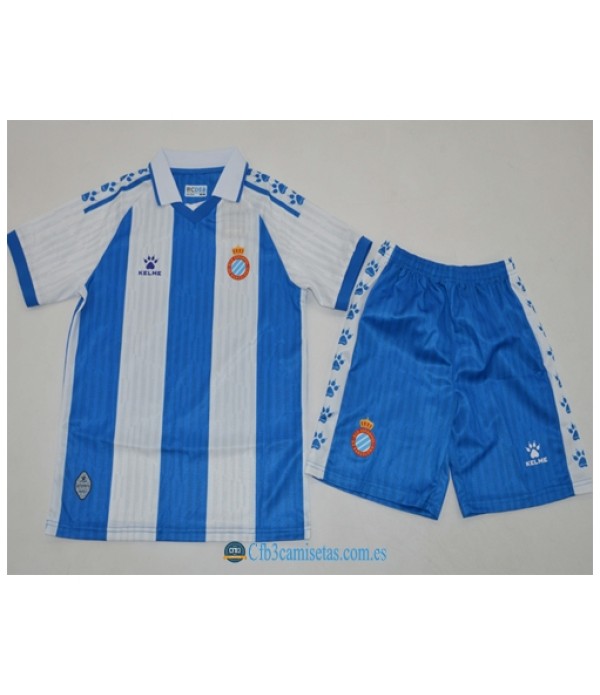 CFB3-Camisetas Espanyol 1a equipación 2025/26 - niÑos