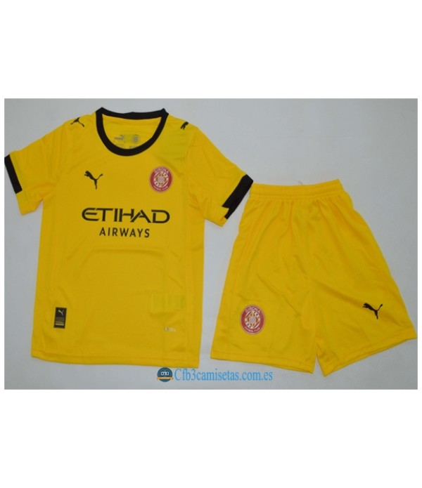 CFB3-Camisetas Girona 2a equipación 2025/26 - niÑos