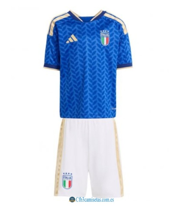 CFB3-Camisetas Italia 1a equipación 2026 - niÑos