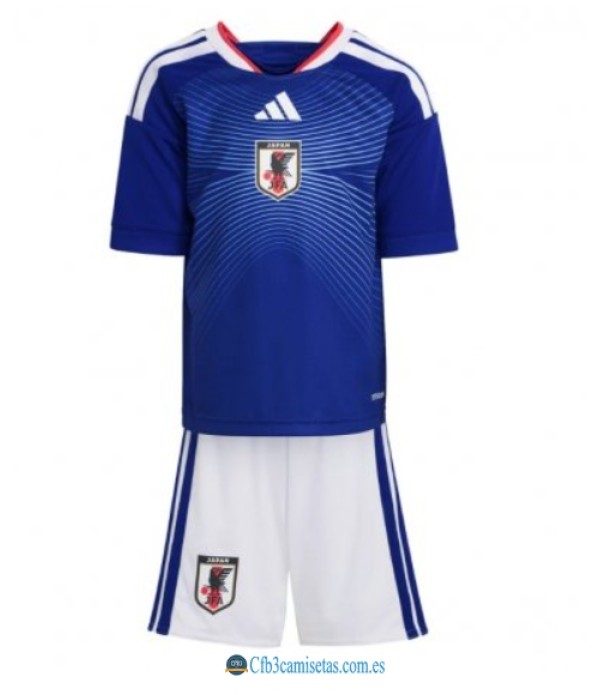 CFB3-Camisetas Japón 1a equipación 2026 - niÑos