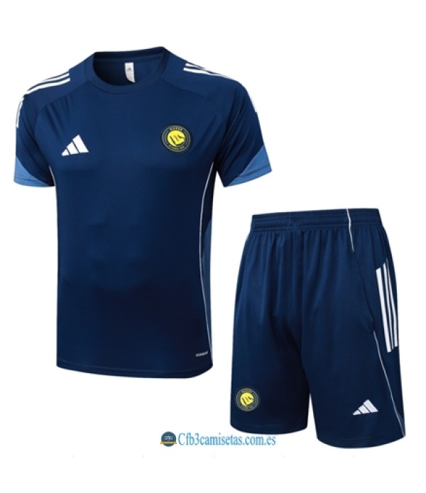 CFB3-Camisetas Kit entrenamiento al-nassr 2025/26 bule