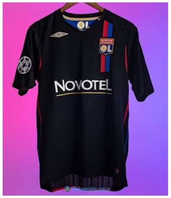 CFB3-Camisetas Olympique lyon 2a equipación 2007/08