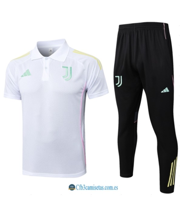 CFB3-Camisetas Polo pantalones juventus 2025/26
