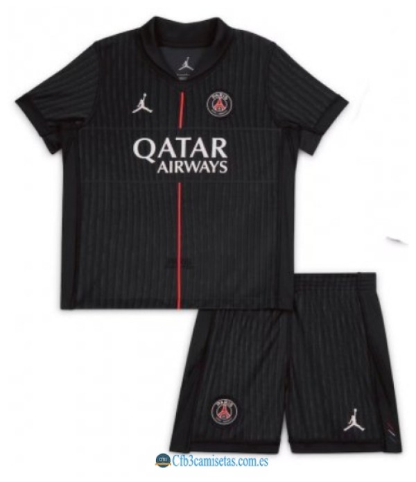 CFB3-Camisetas Psg 4a equipación 2025/26 - niÑos