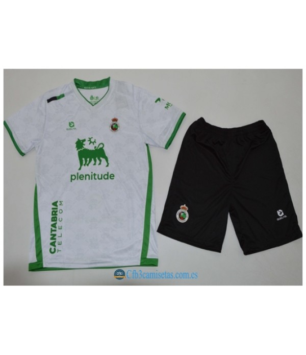 CFB3-Camisetas Racing de santander 1a equipacion 2025/26 - niÑos