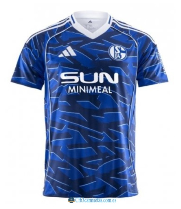 CFB3-Camisetas Schalke 04 1a equipación 2025/26