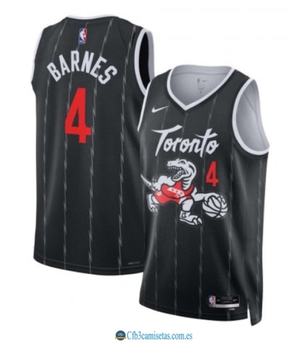 CFB3-Camisetas Scottie barnes toronto raptors 2025/26 - city edition