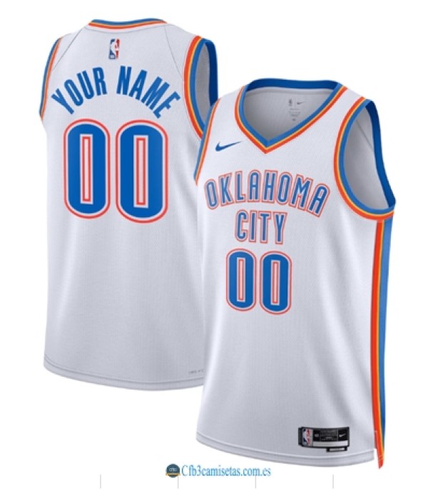 CFB3-Camisetas Custom oklahoma city thunder 2025/26 - association edition