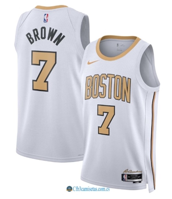 CFB3-Camisetas Jaylen brown boston celtics 2025/26 - city edition