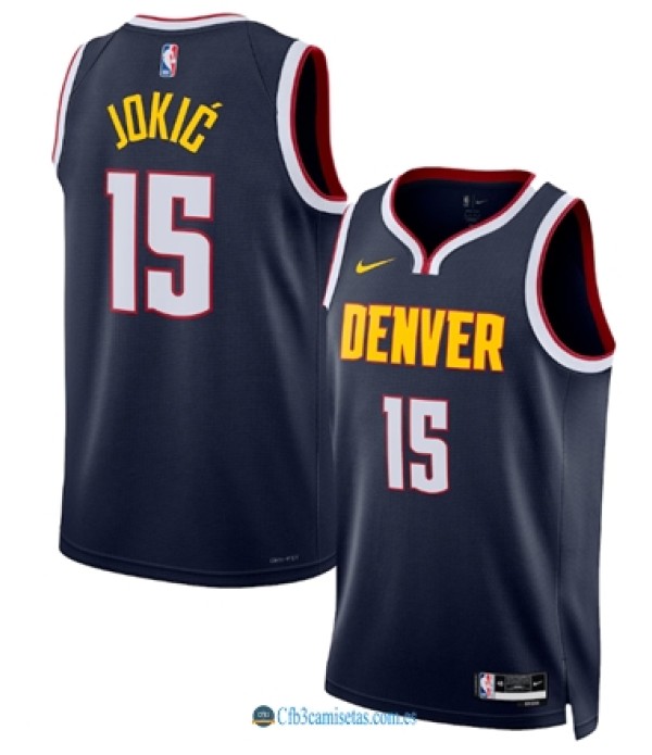 CFB3-Camisetas Nikola jokic denver nuggets - icon edition