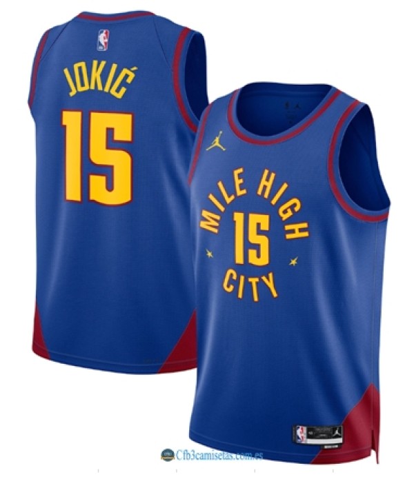CFB3-Camisetas Nikola jokic denver nuggets - statement edition